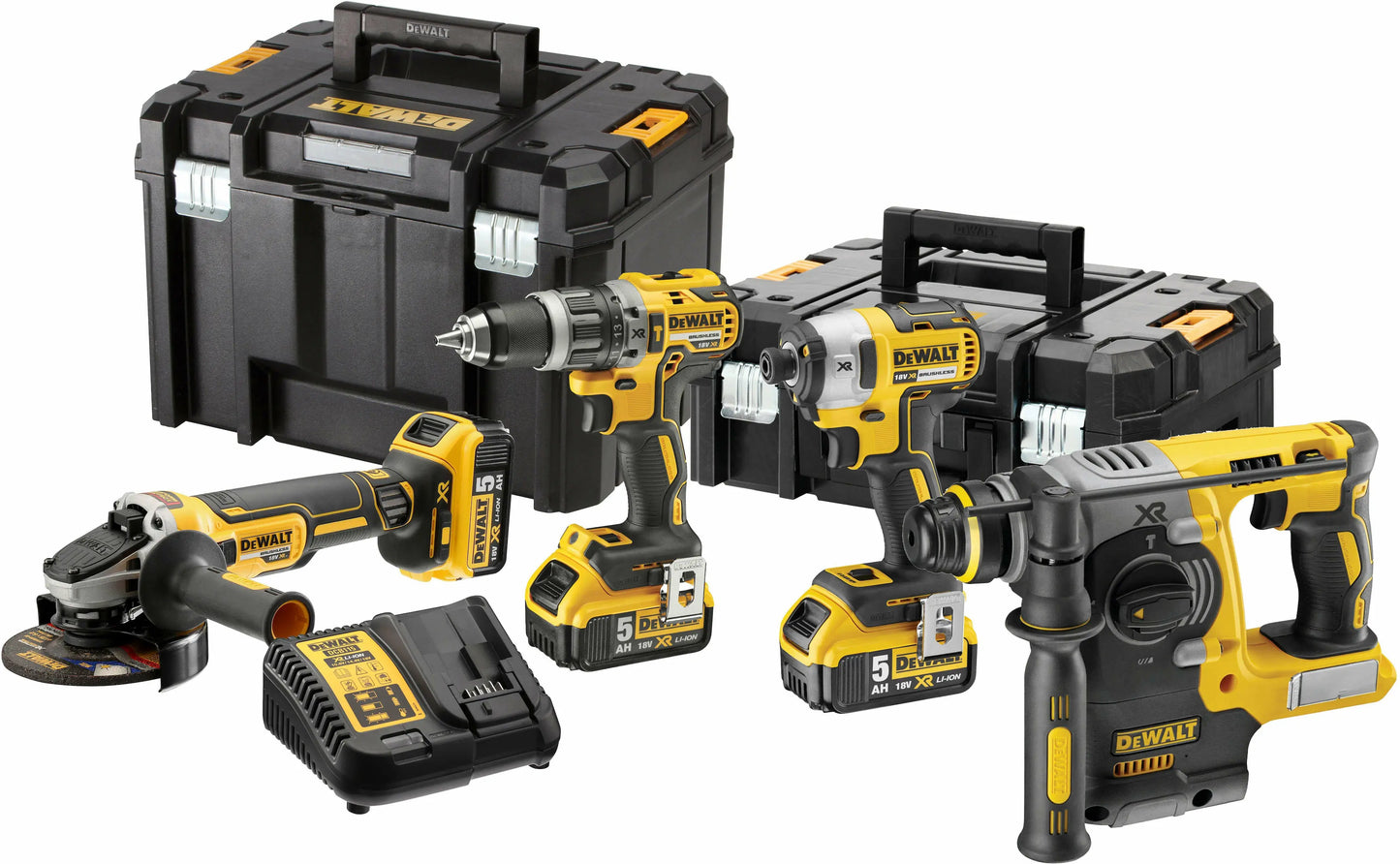 DeWalt DCK422P3T-QW pachet de scule In TSTAK